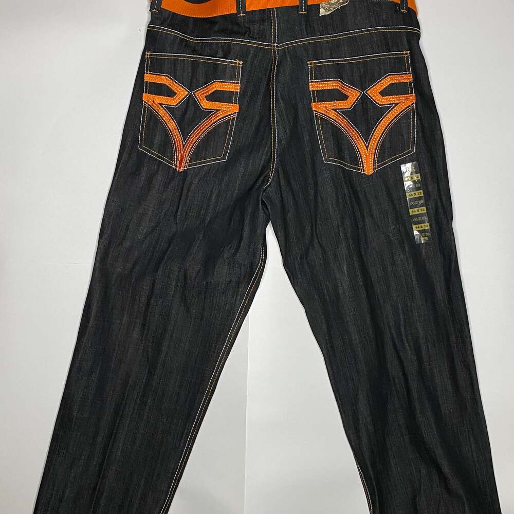 RR Straight Black Men's Jeans